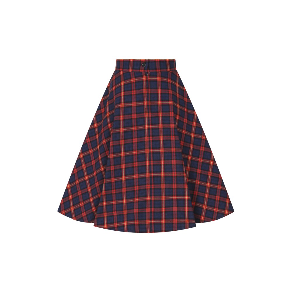 Dancing Days - MRS CLAUSE PLEATED Rok - Rood